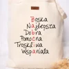 Torba z nadrukiem dla babci – krzyżówka