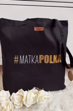 Torba z nadrukiem #MATKAPOLKA