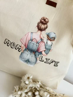 Torba z nadrukiem mom life