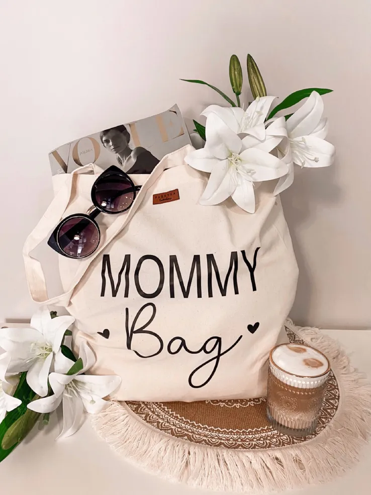 Torba z nadrukiem mommy bag
