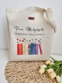 Torba z nadrukiem najlepszy wychowawca