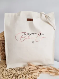 Torba z nadrukiem niezwykła babcia