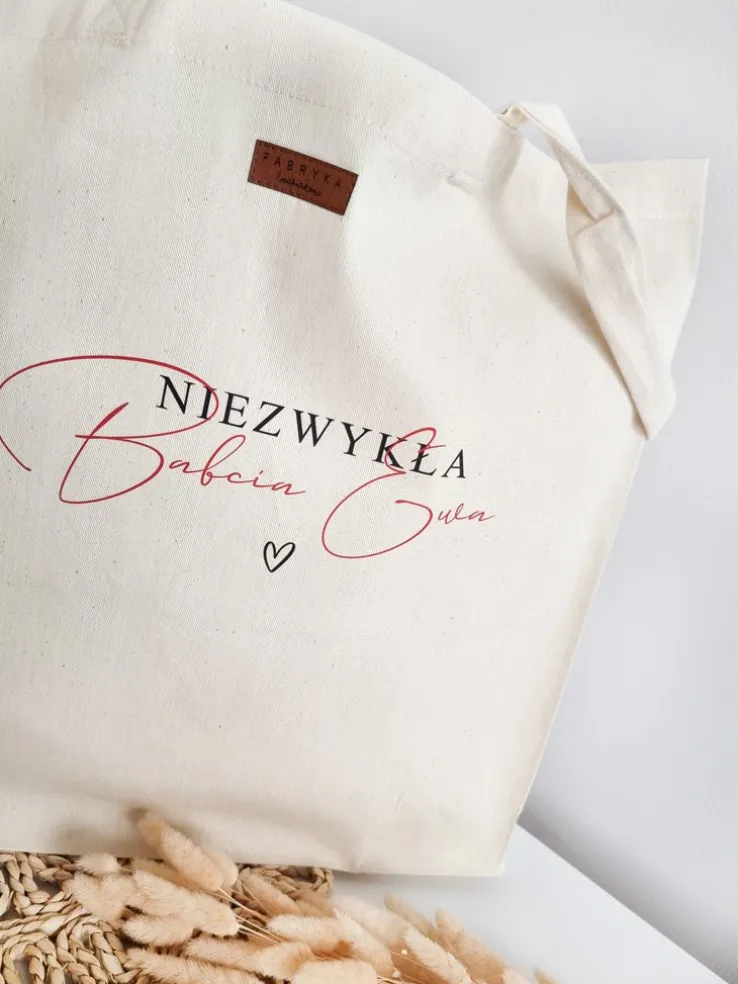 Torba z nadrukiem niezwykła babcia