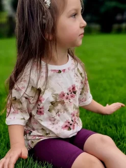 T-shirt dziecięcy letni ogród