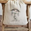 Worek dla dziecka little bunny króliś w kapeluszu + imię