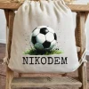 Worek dla dziecka z nadrukiem piłki + imię