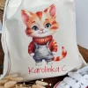 Worek dla dziecka z nadrukiem kotka+ imię