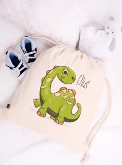 Worek z dinozaurem i imieniem