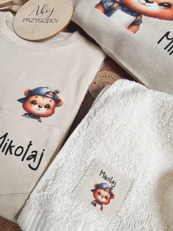 Zestaw do przedszkola 3el. misio uczeń w czapeczce