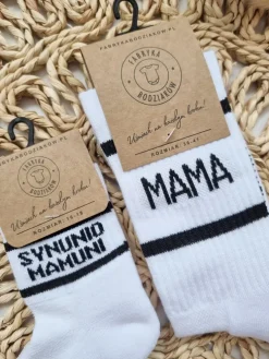 Zestaw skarpetek dla Mamy i dziecka