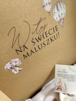 Zestaw wyprawkowy dla niemowlaka boho girl